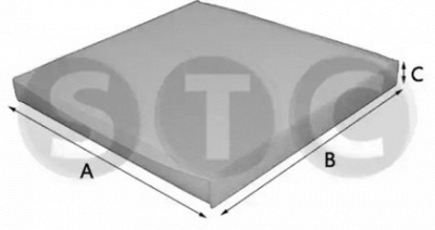 STC t420025 -  Фильтр воздуха в салоне