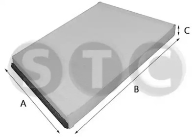 STC t420059 -  Фильтр воздуха в салоне