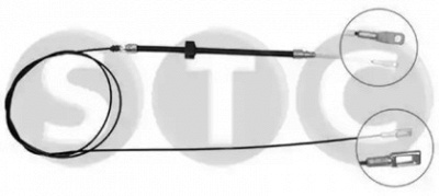 STC t480187 -  Трос, стояночная тормозная система