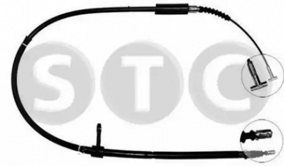 STC t480260 -  Трос, стояночная тормозная система