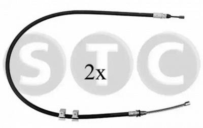 STC t481023 -  Трос, стояночная тормозная система