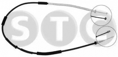 STC t481338 -  Трос, стояночная тормозная система
