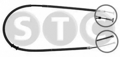 STC t481356 -  Трос, стояночная тормозная система