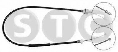 STC t481660 -  Трос, управление сцеплением