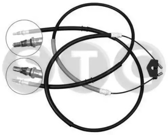 STC t481817 -  Трос, стояночная тормозная система
