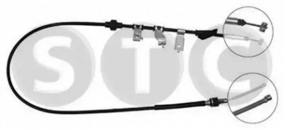 STC t482160 -  Трос, стояночная тормозная система