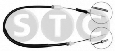 STC t482412 -  Трос, управление сцеплением