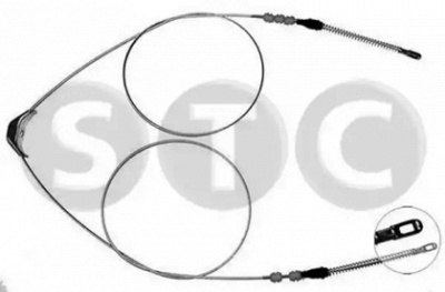 STC t482455 -  Трос, стояночная тормозная система