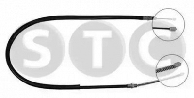 STC t483066 -  Трос, стояночная тормозная система
