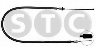 STC t483080 -  Трос, стояночная тормозная система