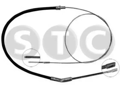 STC t483696 -  Трос, стояночная тормозная система