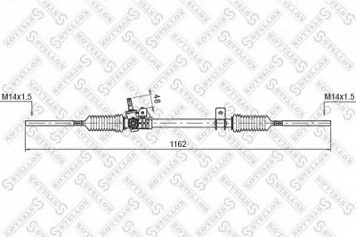 STELLOX 0035003sx -  Рулевой механизм