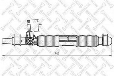 STELLOX 0035020sx -  Рулевой механизм