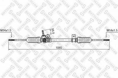 STELLOX 0035028sx -  Рулевой механизм