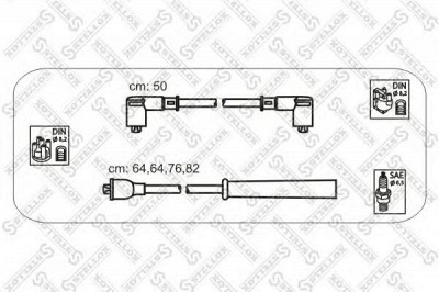 STELLOX 1038104sx -  Комплект проводов зажигания