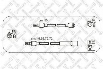 STELLOX 1038105sx -  Комплект проводов зажигания