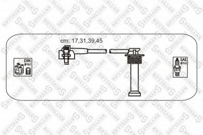 STELLOX 1038113sx -  Комплект проводов зажигания