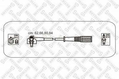 STELLOX 1038115sx -  Комплект проводов зажигания