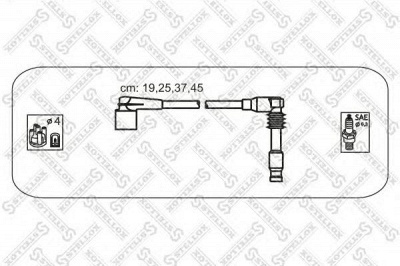STELLOX 1038164sx -  Комплект проводов зажигания
