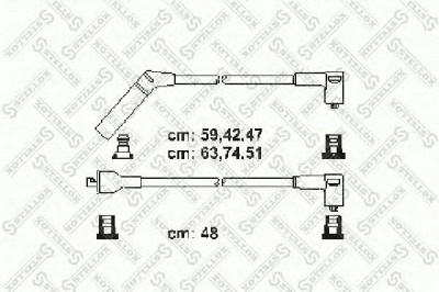 STELLOX 1038206sx -  Комплект проводов зажигания