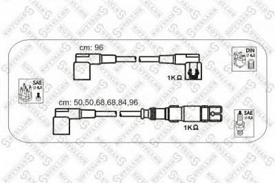 STELLOX 1038260sx -  Комплект проводов зажигания