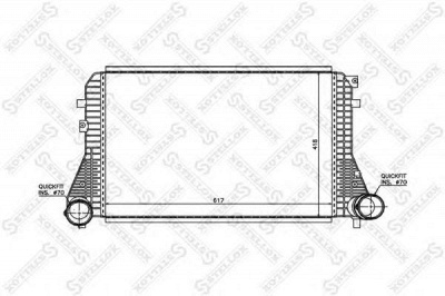 STELLOX 1040038sx -  Интеркулер