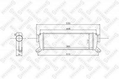 STELLOX 1040042sx -  Интеркулер
