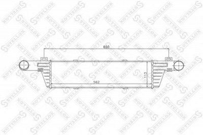 STELLOX 1040045sx -  Интеркулер