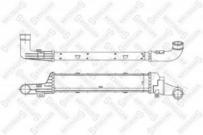 STELLOX 1040046sx -  Интеркулер