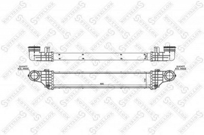 STELLOX 1040049sx -  Интеркулер