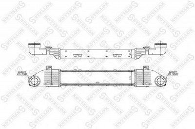 STELLOX 1040051sx -  Интеркулер