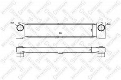 STELLOX 1040052sx -  Интеркулер