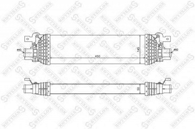 STELLOX 1040091sx -  Интеркулер