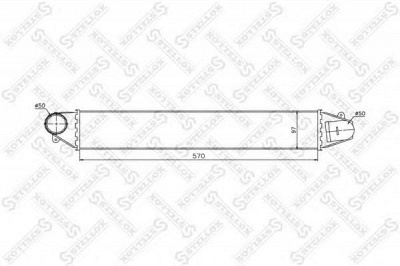STELLOX 1040100sx -  Интеркулер