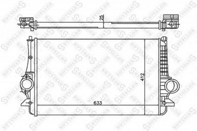 STELLOX 1040130sx -  Интеркулер
