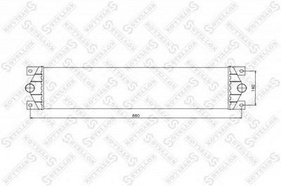 STELLOX 1040136sx -  Интеркулер