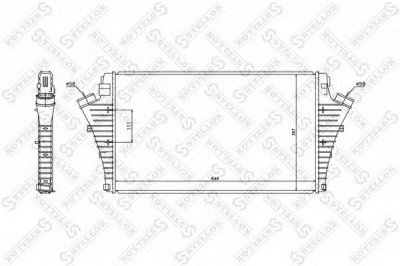 STELLOX 1040141sx -  Интеркулер