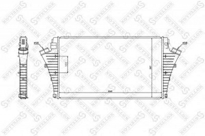 STELLOX 1040152sx -  Интеркулер