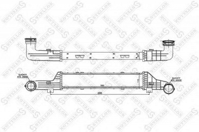 STELLOX 1040171sx -  Интеркулер