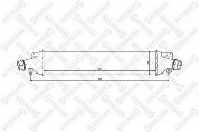 STELLOX 1040208sx -  Интеркулер