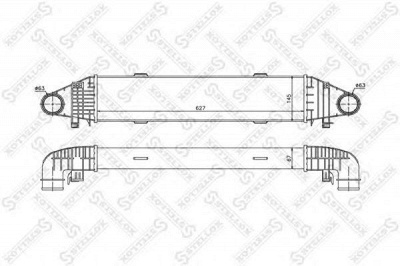 STELLOX 1040225sx -  Интеркулер