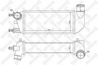 STELLOX 1040228sx -  Интеркулер