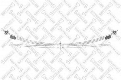 STELLOX 1200023sx -  Многолистовая рессора