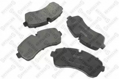 STELLOX 1254000bsx -  1254 000b-sx_колодки дисковые передние!\ mb sprinter 509cdi-518cdi, vw crafter 30-50 2.5tdi 06>