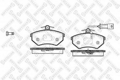 STELLOX 145042sx -  Комплект тормозных колодок, дисковый тормоз