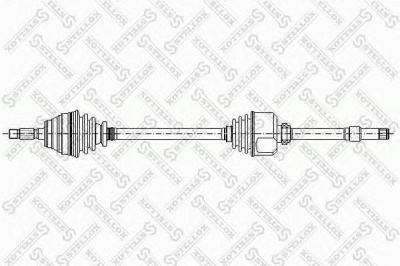 STELLOX 1581003sx -  Приводной вал