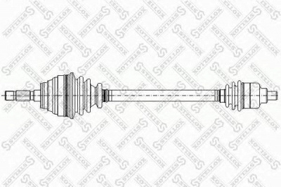 STELLOX 1581047sx -  Приводной вал