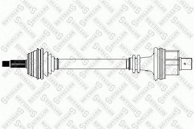 STELLOX 1581770sx -  Приводной вал