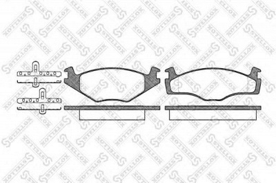 STELLOX 182010sx -  Комплект тормозных колодок, дисковый тормоз