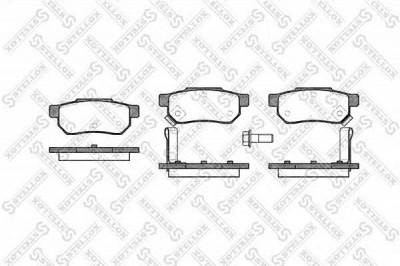 STELLOX 244002sx -  Комплект тормозных колодок, дисковый тормоз